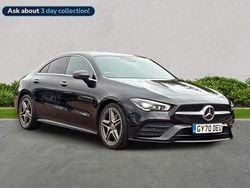 Black Used 2020 Mercedes CLA200 AMG Line Premium Plus Coupe | £23,499 (Expensive)