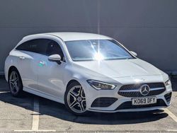 White Used 2020 Mercedes CLA180 Shooting Brake AMG line Estate | £14,995 (Fair price)