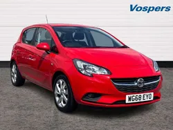 Red Used 2018 Vauxhall Corsa Hatchback | £9,790 (Expensive)