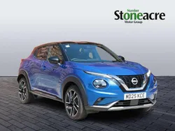 Blue New 2025 Nissan Juke Tekna+ SUV | £23,995 (Fair price)