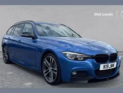 Estoril blue Used 2018 BMW 320 M Sport Estate | £17,390 (Fair price)
