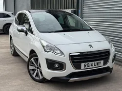 White Used 2014 Peugeot 3008 Allure SUV | £4,495 (Fair price)