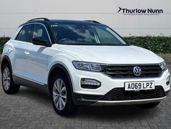 White Used 2019 VW T-Roc Design SUV | £16,100 (Fair price)