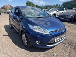 Blue Used 2010 Ford Fiesta Zetec Hatchback | £1,795 (Good price)