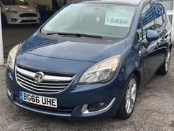 Blue Used 2016 Vauxhall Meriva MPV | £6,499 (Fair price)