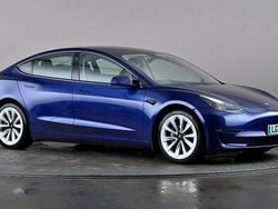 Blue Used 2021 Tesla Model 3 Long Range AWD Sedan | £25,698