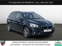 Black Used 2016 BMW 216 Sport Line MPV | £9,970 (Fair price)
