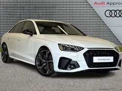 White Used 2022 Audi S4 Black Edition Sedan | £35,443 (A bit pricey)