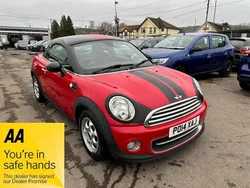 Red Used 2014 Mini Cooper Coupé Coupe | £4,995 (Fair price)