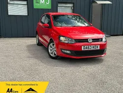 Red Used 2013 VW Polo Edition Hatchback | £4,395 (Fair price)