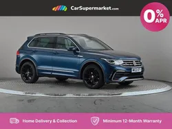 Blue Used 2022 VW Tiguan R-line SUV | £29,497