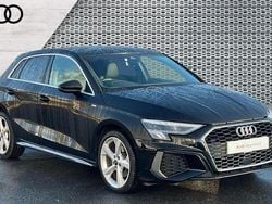 Black Used 2023 Audi A3 e-tron S-Line Hatchback | £24,296 (Fair price)