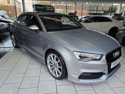 Silver Used 2015 Audi A3 S-Line Sedan | £14,495 (Fair price)
