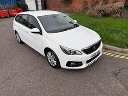 White Used 2020 Peugeot 308 Active Premium Estate | £5,995 (Super price)