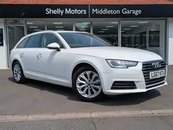 White Used 2017 Audi A4 Estate | £10,299 (Fair price)