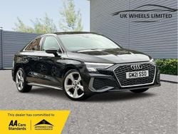 Black Used 2021 Audi A3 S-Line Sedan | £18,290 (Good price)