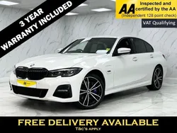 White Used 2021 BMW 330e M Sport Sedan | £17,895 (Fair price)