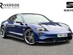Blue Used 2022 Porsche Taycan Performance Package Sedan | £59,990 (Expensive)