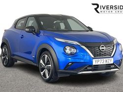 Magnetic blue Used 2023 Nissan Juke Tekna+ SUV | £20,190 (A bit pricey)