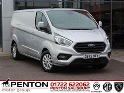 Silver Used 2022 Ford Transit Custom Limited Van | £20,990 (Fair price)
