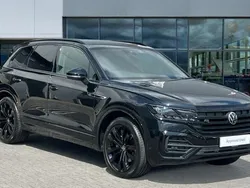 Grenadilla black metallic Used 2022 VW Touareg Black Edition SUV | £44,441 (Good price)