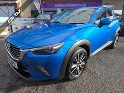 Blue Used 2016 Mazda CX-3 Inclusive SUV | £6,990 (Fair price)