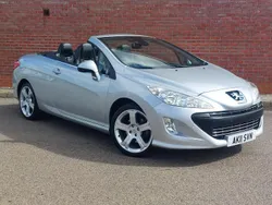 Silver Used 2011 Peugeot 308 CC GTi Cabriolet | £3,495 (Fair price)