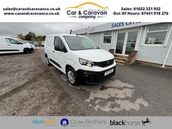 White Used 2021 Peugeot Partner Premium Van | £7,250 (Fair price)