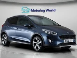 Blue Used 2019 Ford Fiesta Active Hatchback | £9,000 (Fair price)