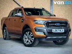 Orange Used 2017 Ford Ranger Wildtrack Pickup | £17,750 (Fair price)