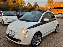 White Used 2009 Fiat 500 Sport Hatchback | £4,499 (Fair price)