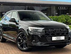 Black New 2025 Audi Q7 Black Edition SUV | £64,980