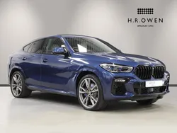 Blue Used 2020 BMW X6 M50 Comfort Edition SUV | £45,950 (Fair price)