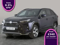 Blue Used 2022 Toyota RAV4 Hybrid Design SUV | £23,386 (Fair price)