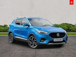 Blue Used 2024 MG ZS Exclusive Sedan | £13,795 (Fair price)
