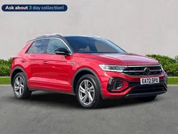 Red Used 2023 VW T-Roc R-line SUV | £23,599 (Fair price)