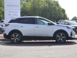 White Used 2022 Peugeot 3008 GT SUV | £19,174 (Good price)