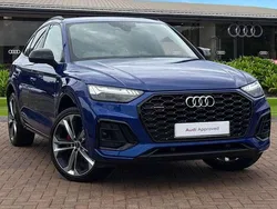Blue Used 2021 Audi Q5 Sportback Comfort SUV | £34,980 (Expensive)