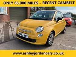 Yellow Used 2013 Fiat 500 Pop Hatchback | £4,499 (Fair price)