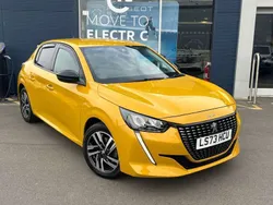 Yellow Used 2023 Peugeot 208 Allure+ Hatchback | £16,490 (Fair price)