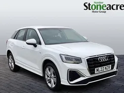 White Used 2022 Audi Q2 S-Line SUV | £17,995 (Good price)