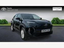 Black Used 2024 Toyota Yaris Hybrid Hatchback | £21,300 (A bit pricey)