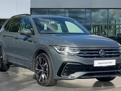 Dolphin grey metallic Used 2023 VW Tiguan R-line SUV | £28,982 (Fair price)