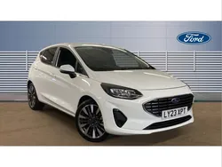 White Used 2023 Ford Fiesta Titanium X Hatchback | £16,100 (Good price)