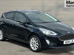 Black Used 2019 Ford Fiesta Titanium Hatchback | £9,274 (Fair price)