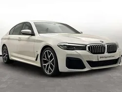 White Used 2021 BMW 520 M Sport Sedan | £24,000 (Fair price)