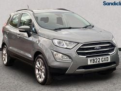 Silver Used 2022 Ford Ecosport Titanium SUV | £11,656 (Fair price)
