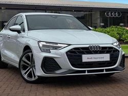 White New 2025 Audi A3 S-Line Sedan | £27,980 (Super price)