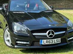 Black Used 2013 Mercedes SLK250 AMG Cabriolet | £8,495 (Fair price)