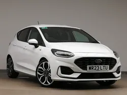 White Used 2023 Ford Fiesta ST-Line X Hatchback | £17,298 (A bit pricey)